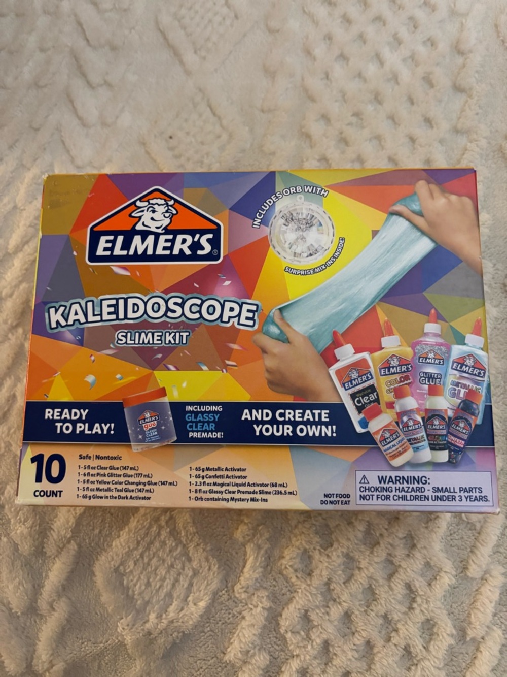 ELMER’S 10 piece kaleidoscope slime kit